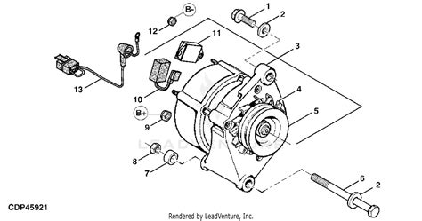 hooking up a john deere 260 skid steer alternator|Alternator Wiring .